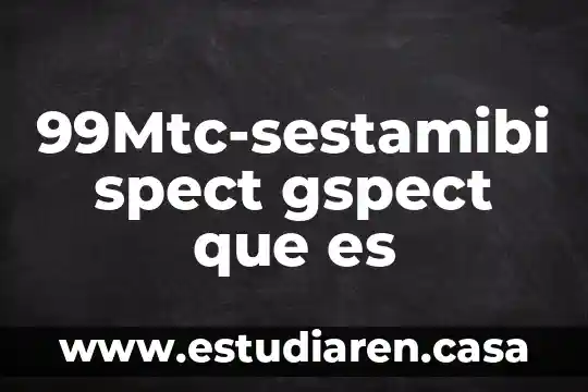 Qué es un galvanómetro y cómo está constituido 6 99Mtc-sestamibi spect gspect que es