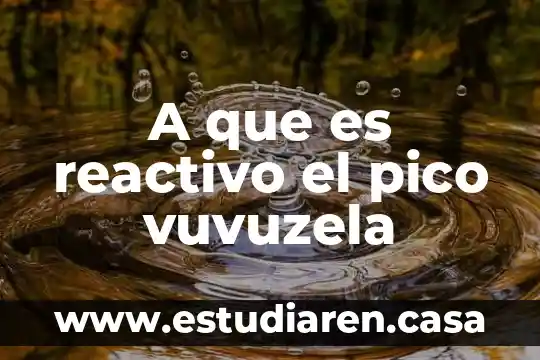 Qué es el celofán y sus características 6 A que es reactivo el pico vuvuzela