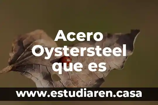 Qué es más resistente el acero o el bronce 8 Acero Oystersteel que es