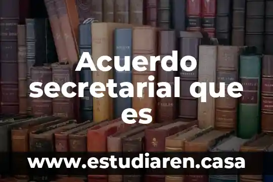 Que es comprender un texto de acuerdo a isabel soleç 8 Acuerdo secretarial que es