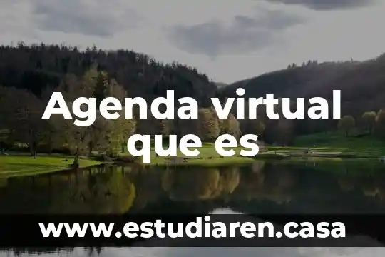 Que es la agenda 2030 y sus objetivos 5 Agenda virtual que es