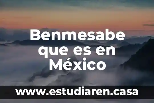 Benmesabe que es en México