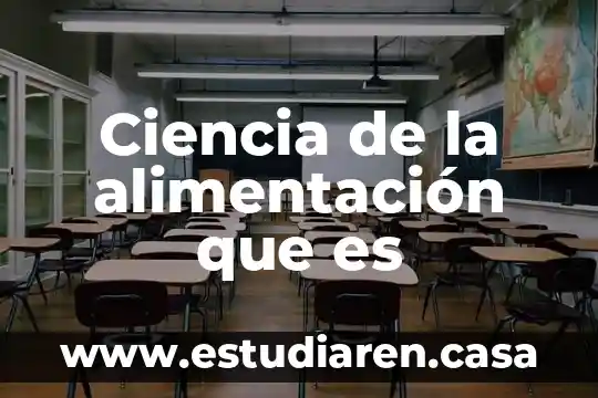 Que es leyes de la alimentacion 5 Ciencia de la alimentación que es