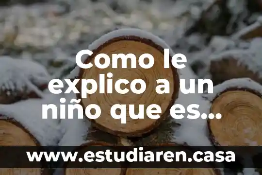 Como le explico a un niño que es oficio