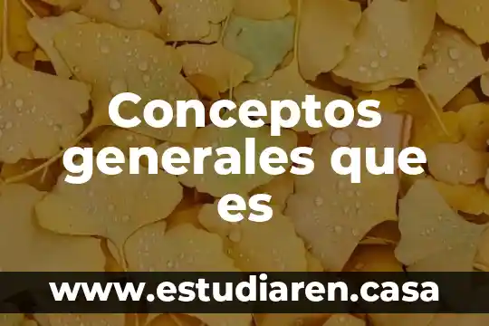 Qué es volumen en física características generales 8 Conceptos generales que es