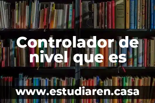 Controlador de nivel que es