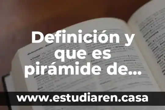 Definición y que es pirámide de kelsen imagnes