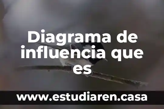 Que es un diagrama en word 4 Diagrama de influencia que es