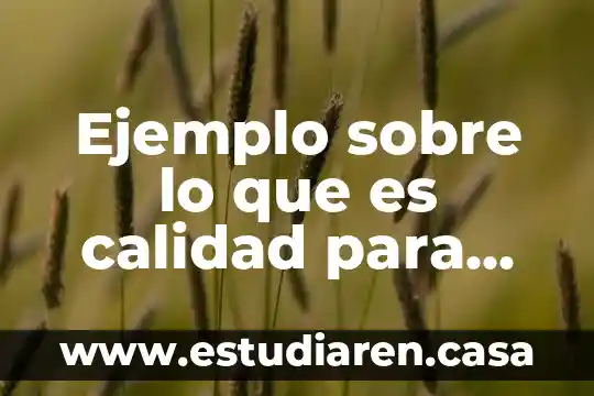Que es un haiku y ejemplo 4 Ejemplo sobre lo que es calidad para deming