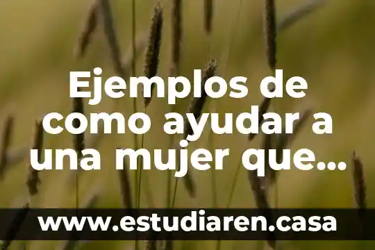 Por que es bueno ayudar a los migrantes 5 Ejemplos de como ayudar a una mujer que es maltratada