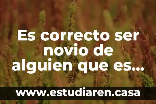 Que es lo correcto decir delito o tipo penal 3 Es correcto ser novio de alguien que es diferente