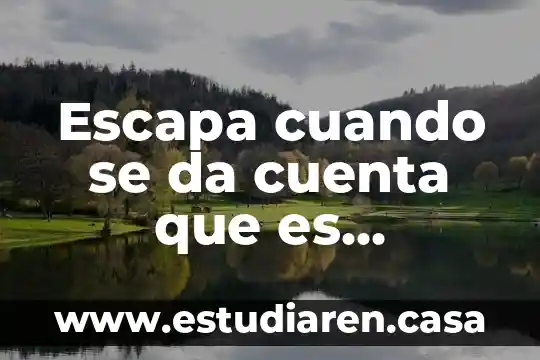 Escapa cuando se da cuenta que es transexual