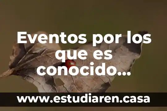 Eventos por los que es conocido Cuauhtémoc