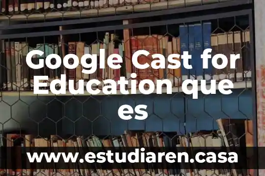 Que es rpm pág google adsense 6 Google Cast for Education que es