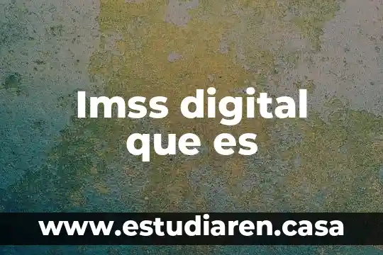 Que es respuesta de recuperacion segun imss 6 Imss digital que es