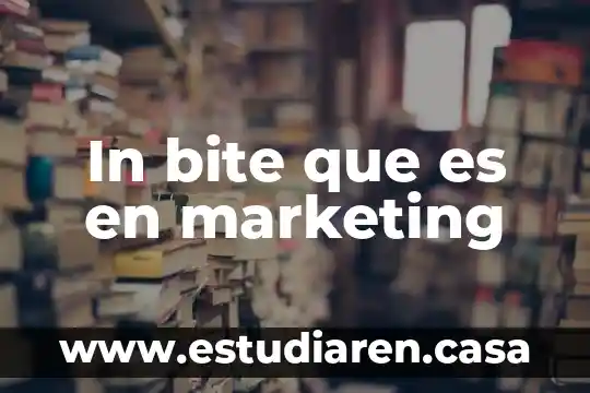Australian interactive marketing que es 3 In bite que es en marketing