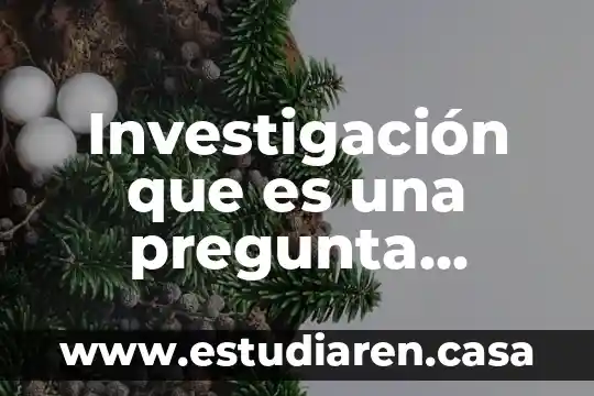 Qué es una pregunta significativa 5 Investigación que es una pregunta abierta y cerrada