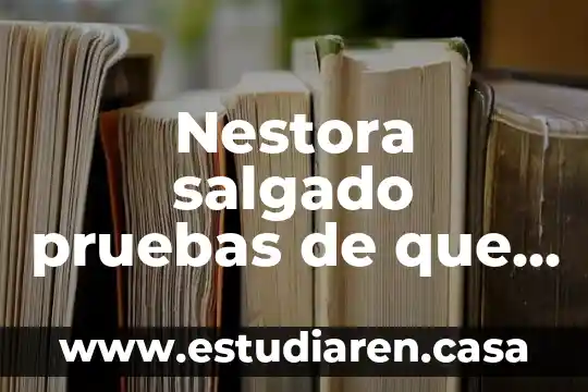 Nestora salgado pruebas de que es secuestradora
