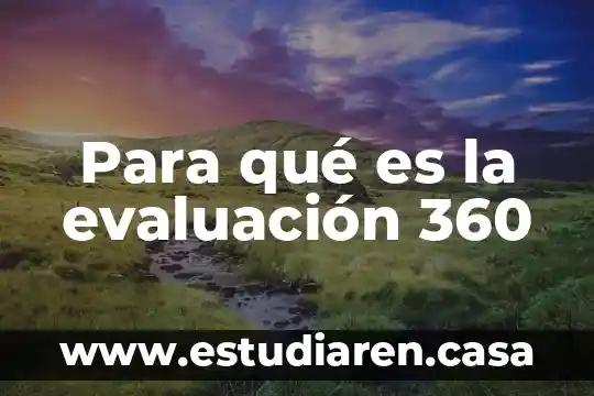 IBM 360 qué es en informática 5 Para qué es la evaluación 360