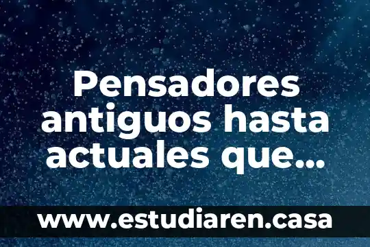 Qué es lo que separa al hombre de los animales 3 Pensadores antiguos hasta actuales que pensaban que es el hombre