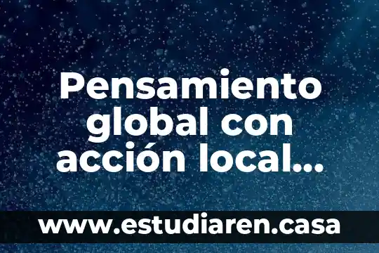 Que es ley de lenz en electromagnetismo 7 Pensamiento global con acción local que es