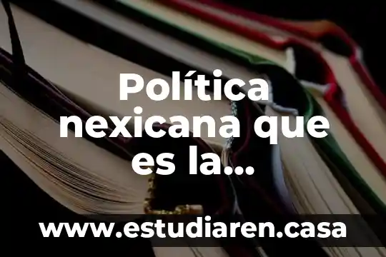 Política nexicana que es la representación proporcional