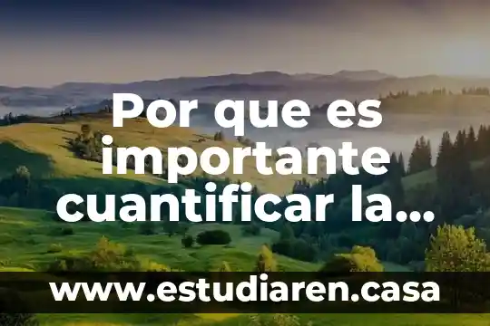 Por que es importante cuantificar la concentracion de las disoluciones