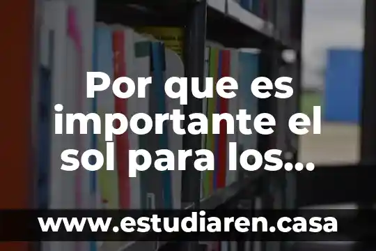 Por que es importante el sol para los planetas