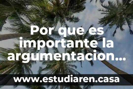 Que es un texto discomtinuo 4 Por que es importante la argumentacion en un texto