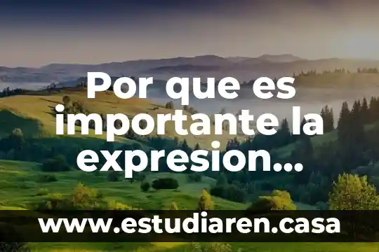 Por que es importante la expresion corporal