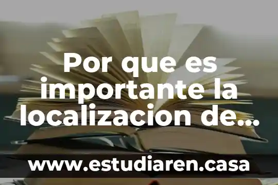 Por que es importante la localizacion de una nueva empresa