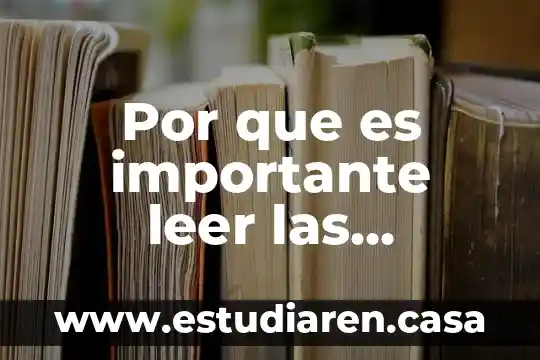 Por que es importante leer las etiquetas