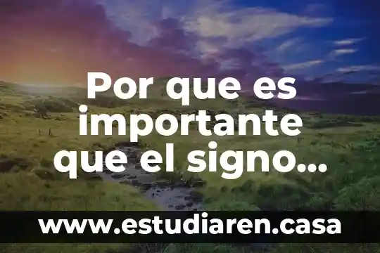 Por que es importante que el signo linguistico sea arbritario