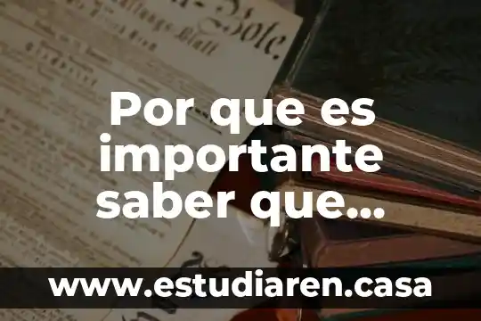 Por que es importante saber que productos hay en almacenes