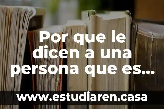 Por que le dicen a una persona que es foraneo