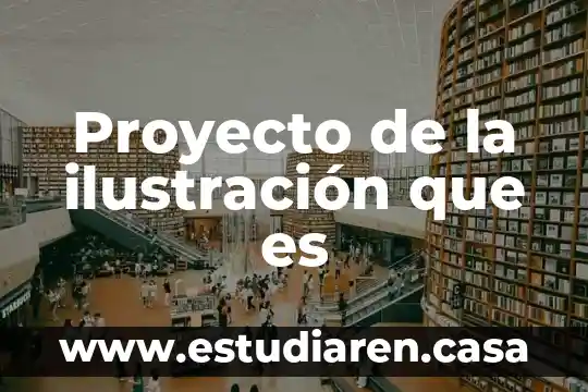 Que es una licitacion de proyecto 6 Proyecto de la ilustración que es