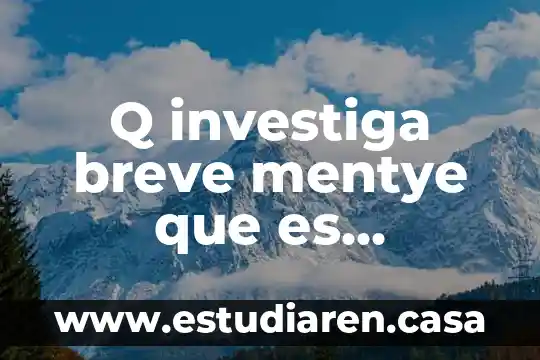 Q investiga breve mentye que es volumen fis