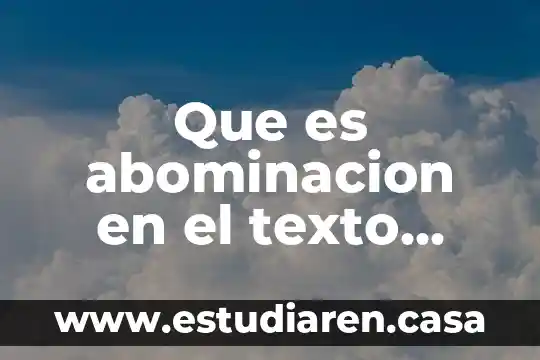 Que es el mapa griego del cielo nocturno 4 Que es abominacion en el texto griego