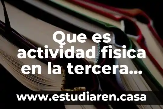 Que es inimputabilidad ejemplo en menores de edad 5 Que es actividad fisica en la tercera edad