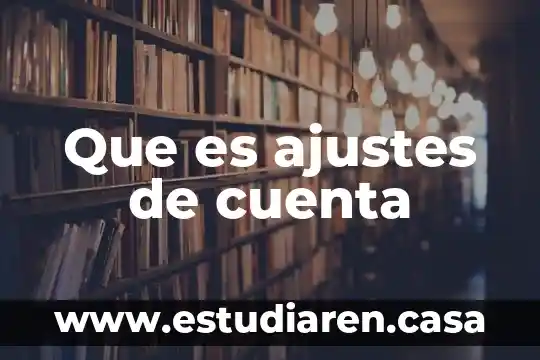 Que es la cuenta de compras en contabilidad 7 Que es ajustes de cuenta