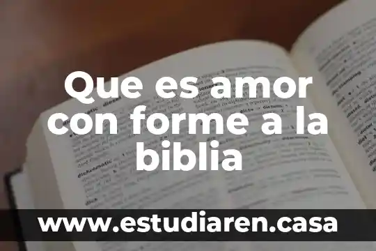 Qué es la locura por amor 6 Que es amor con forme a la biblia