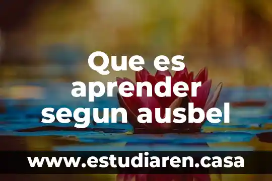 Que es un dracma segun la biblia 6 Que es aprender segun ausbel
