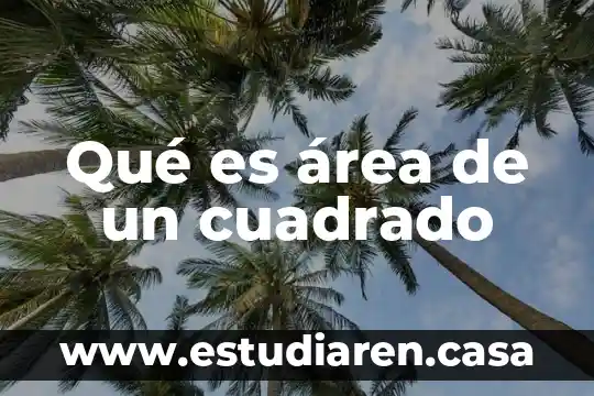 Que es un trinomi cuadrado perfecto con tres ejemplos 7 Qué es área de un cuadrado
