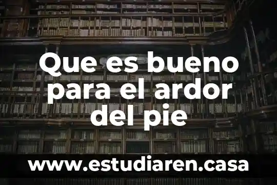 Qué es bueno para la úlcera de pie diabético 6 Que es bueno para el ardor del pie