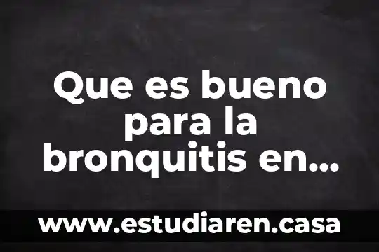 Que es bueno para la bronquitis en perros