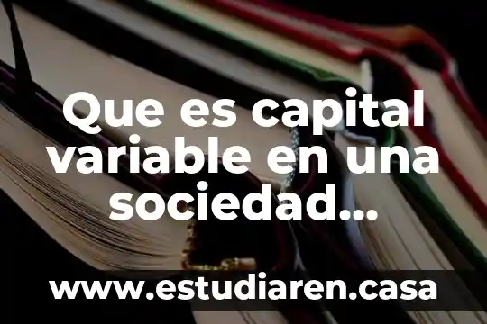 Que es un variable continua en estadistica 8 Que es capital variable en una sociedad anonima