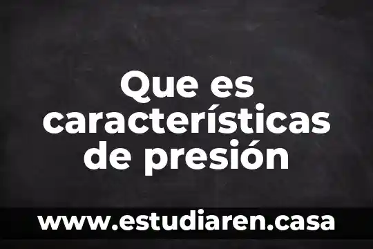 Que es un pedimento y para que sirve 3 Que es características de presión
