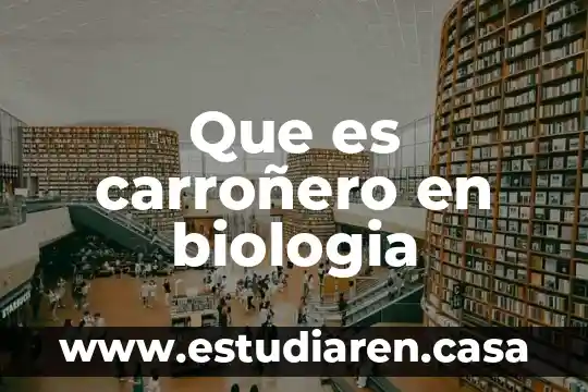 Que es molde en biologia 5 Que es carroñero en biologia