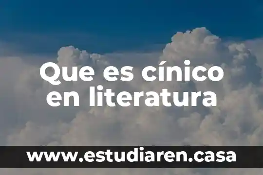 Que es hostear una pagina web 6 Que es cínico en literatura
