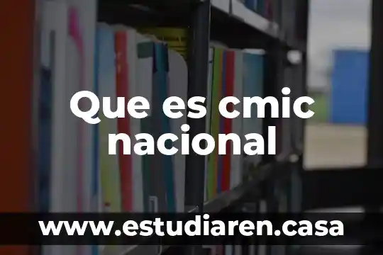 Que es conciencia de la identidad nacional 8 Que es cmic nacional